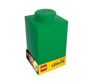 LEGO - Silicone Brick - Night Light w/LED - Green