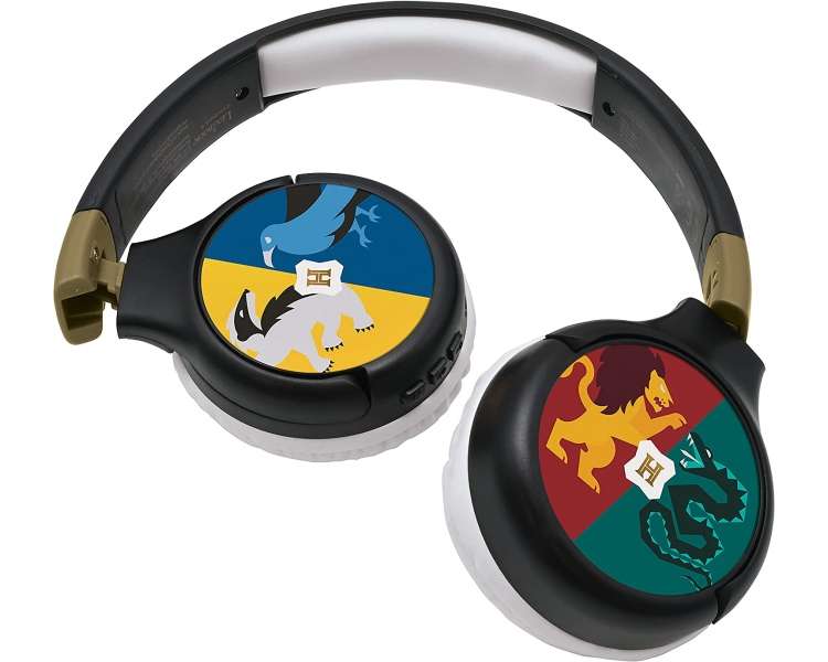 Lexibook - Harry Potter - 2 in 1 Bluetooth® Foldable Headphones (HPBT010HP)