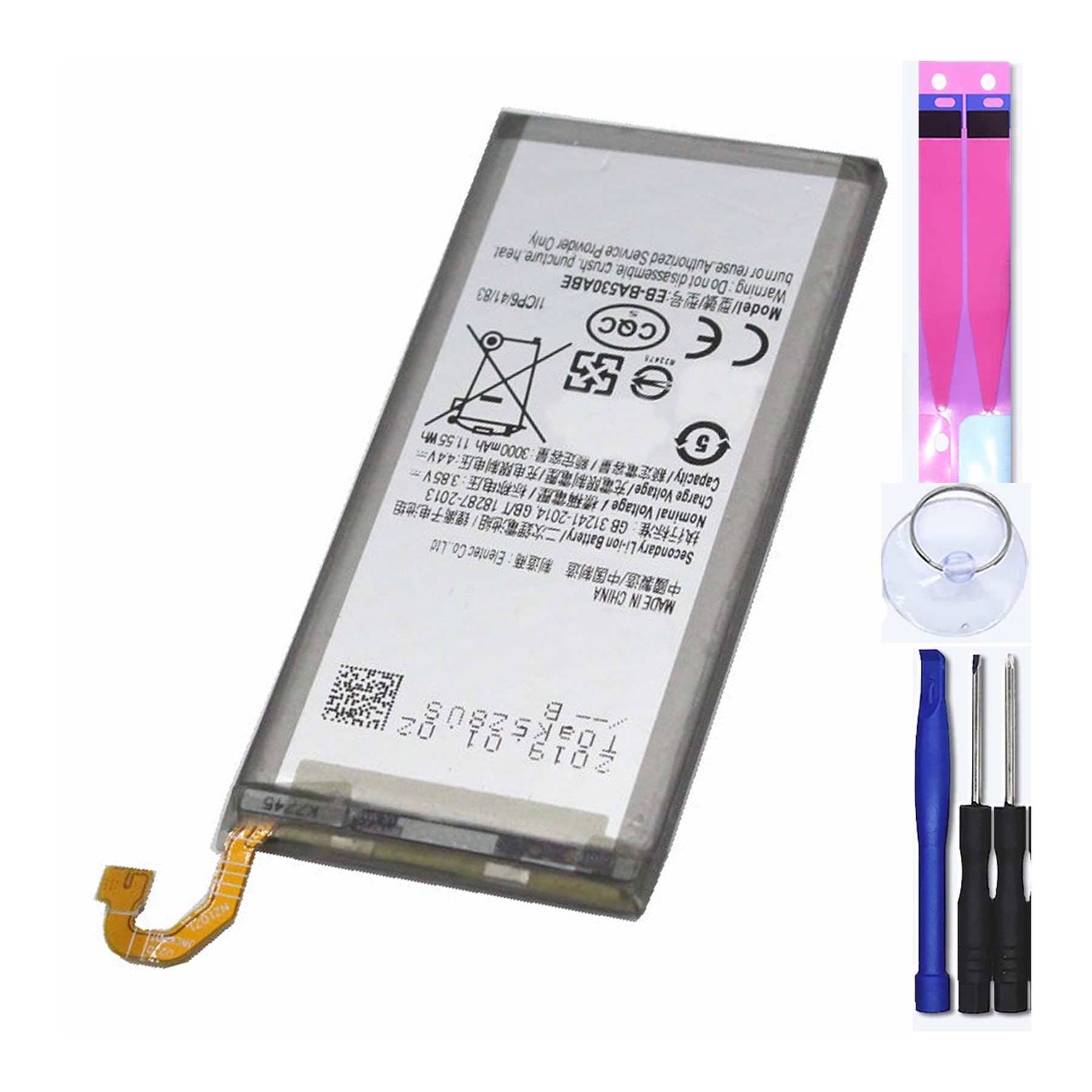 Bateria Interna Para Samsung Galaxy A5 2018 Sm-A530F - Mpn Original Eb-Ba530Abe