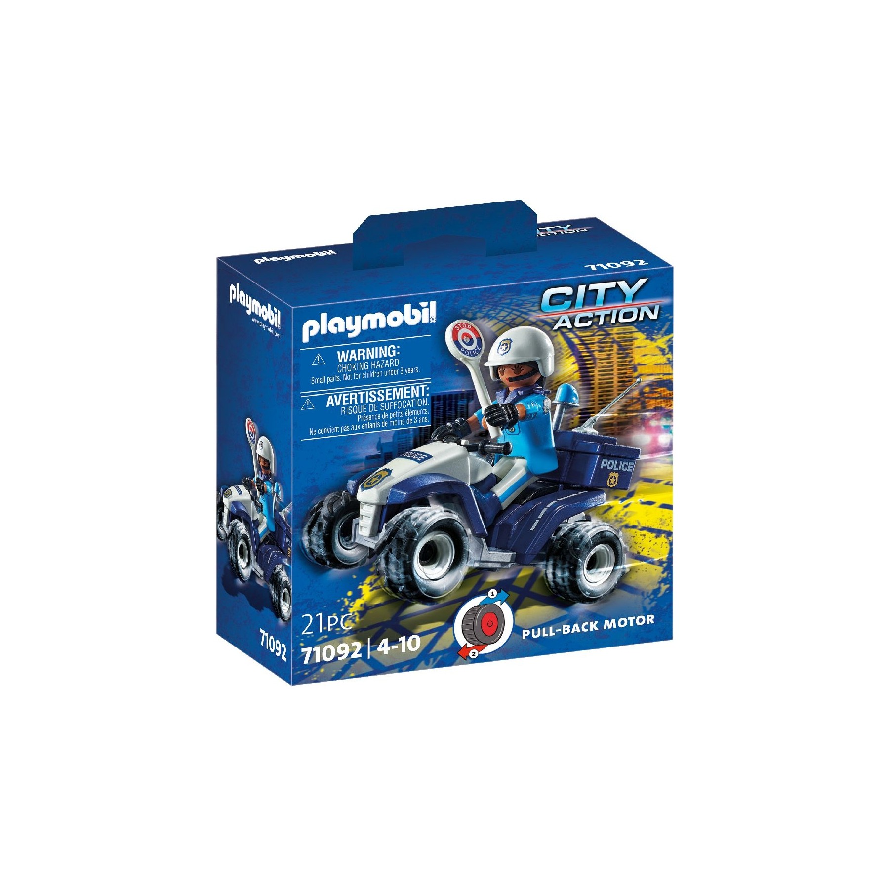 Playmobil - Police Quad (71092)