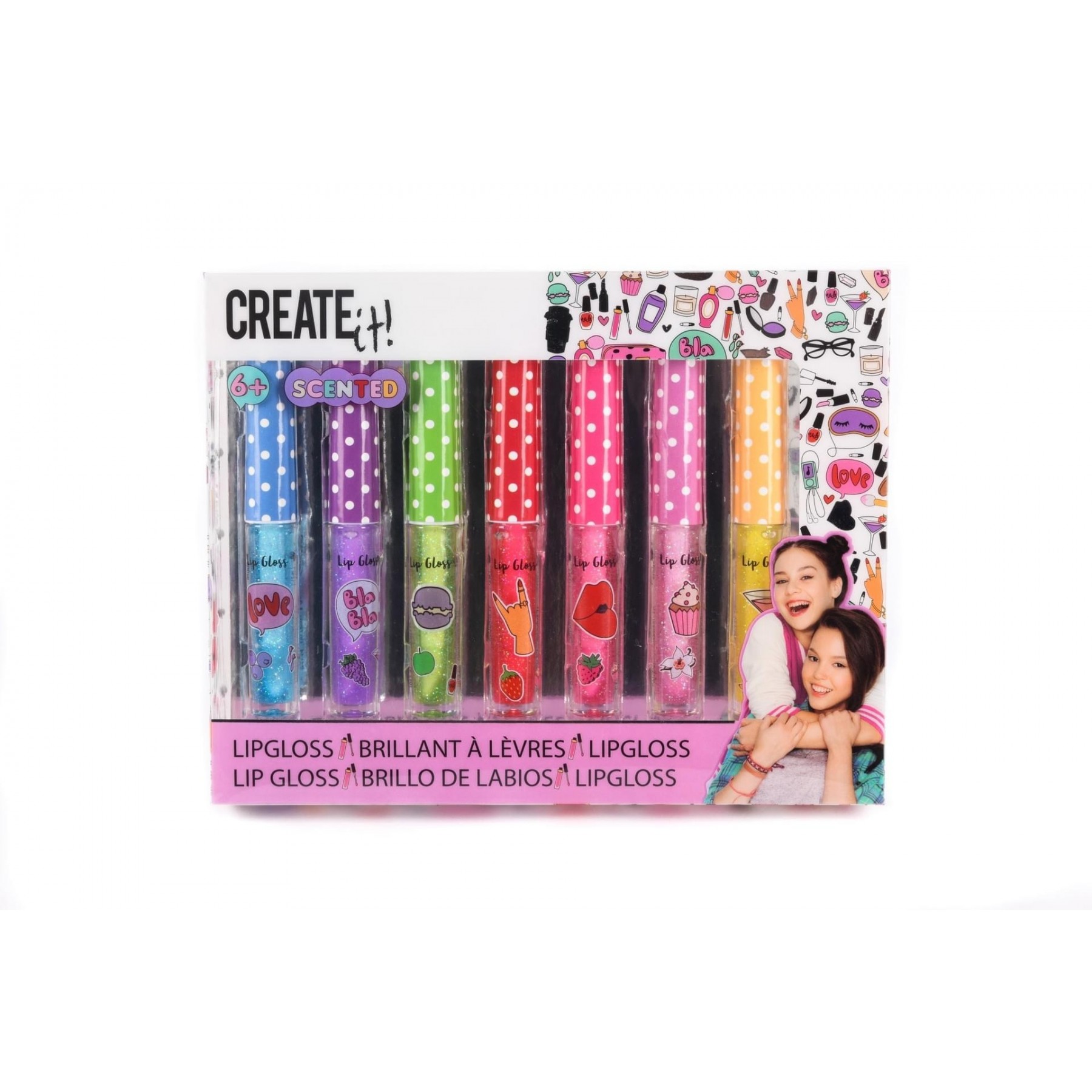 ¡Crealo!, Brillo De Labios Con Purpurina Y Aroma (84144)