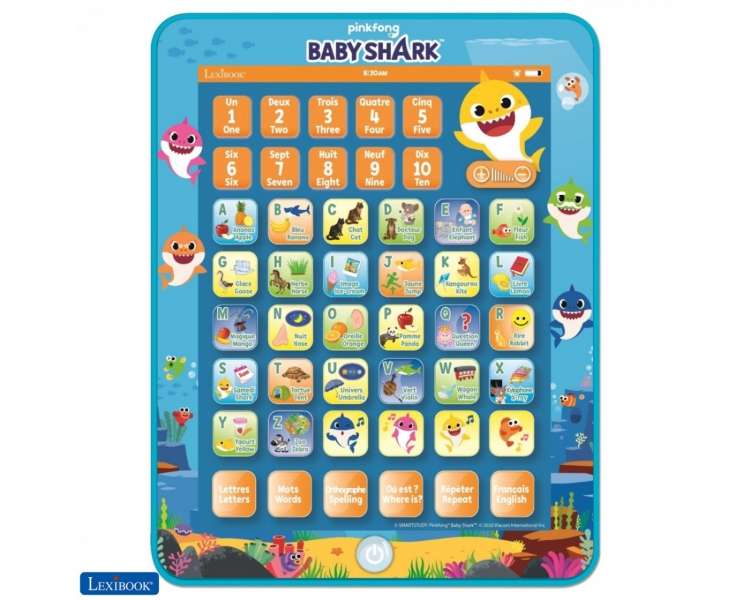 Bebé tiburón - Tableta DK+NO - (90099)