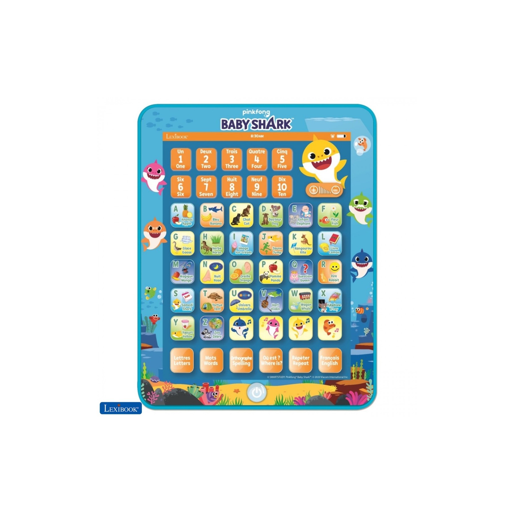 Bebé tiburón - Tableta DK+NO - (90099)