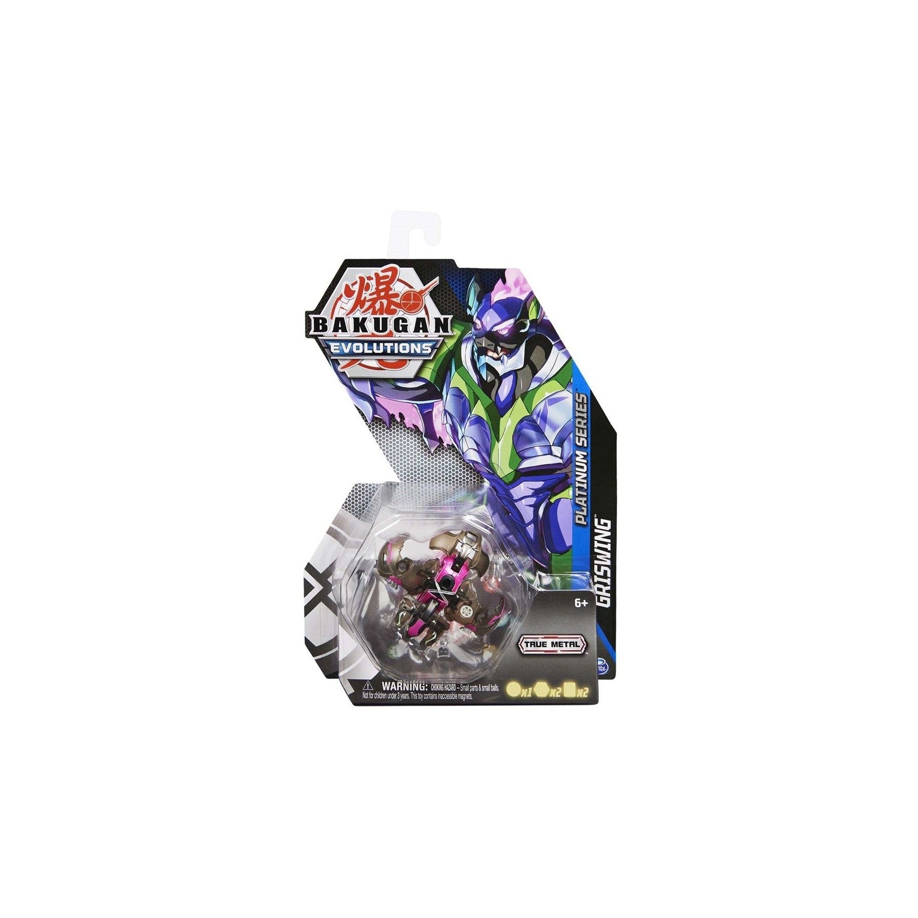 Bakugan - Diecast Strength - Bat Monster Black (6063494)