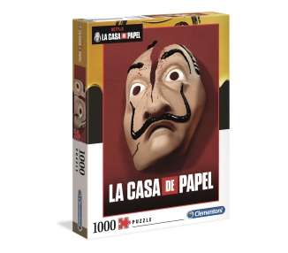 Clementoni - Puzzle 1000 pcs - La Casa De Papel (39533)