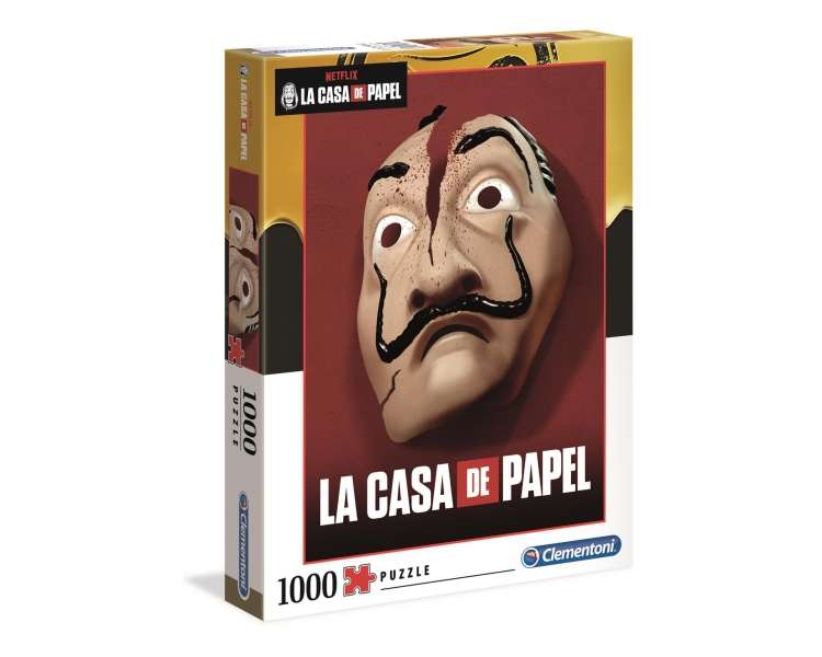 Clementoni - Puzzle 1000 pcs - La Casa De Papel (39533)