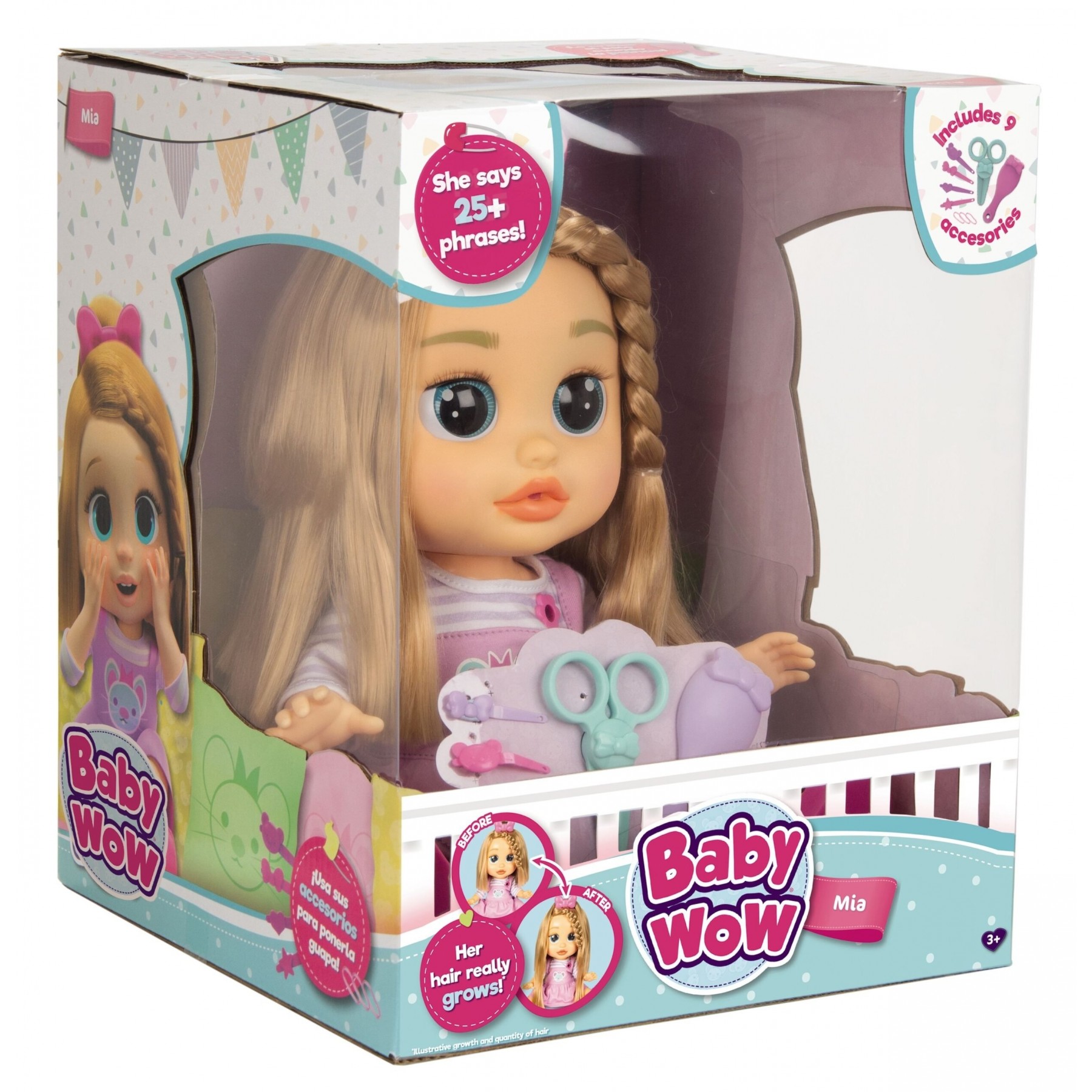 Baby Wow  - Mia Doll danish speak - (30246)