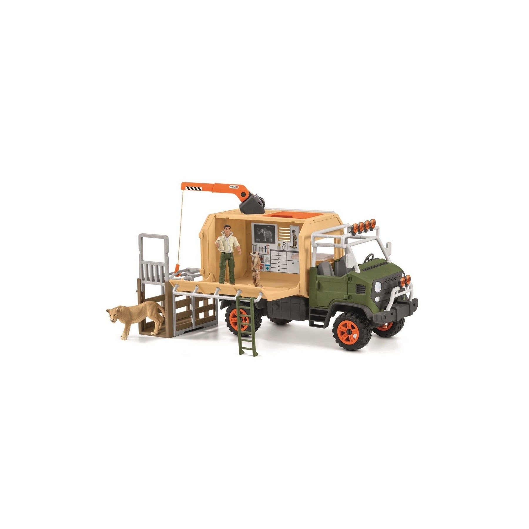 Schleich - Wild Life -  Animal Rescue Large Truck (42475)
