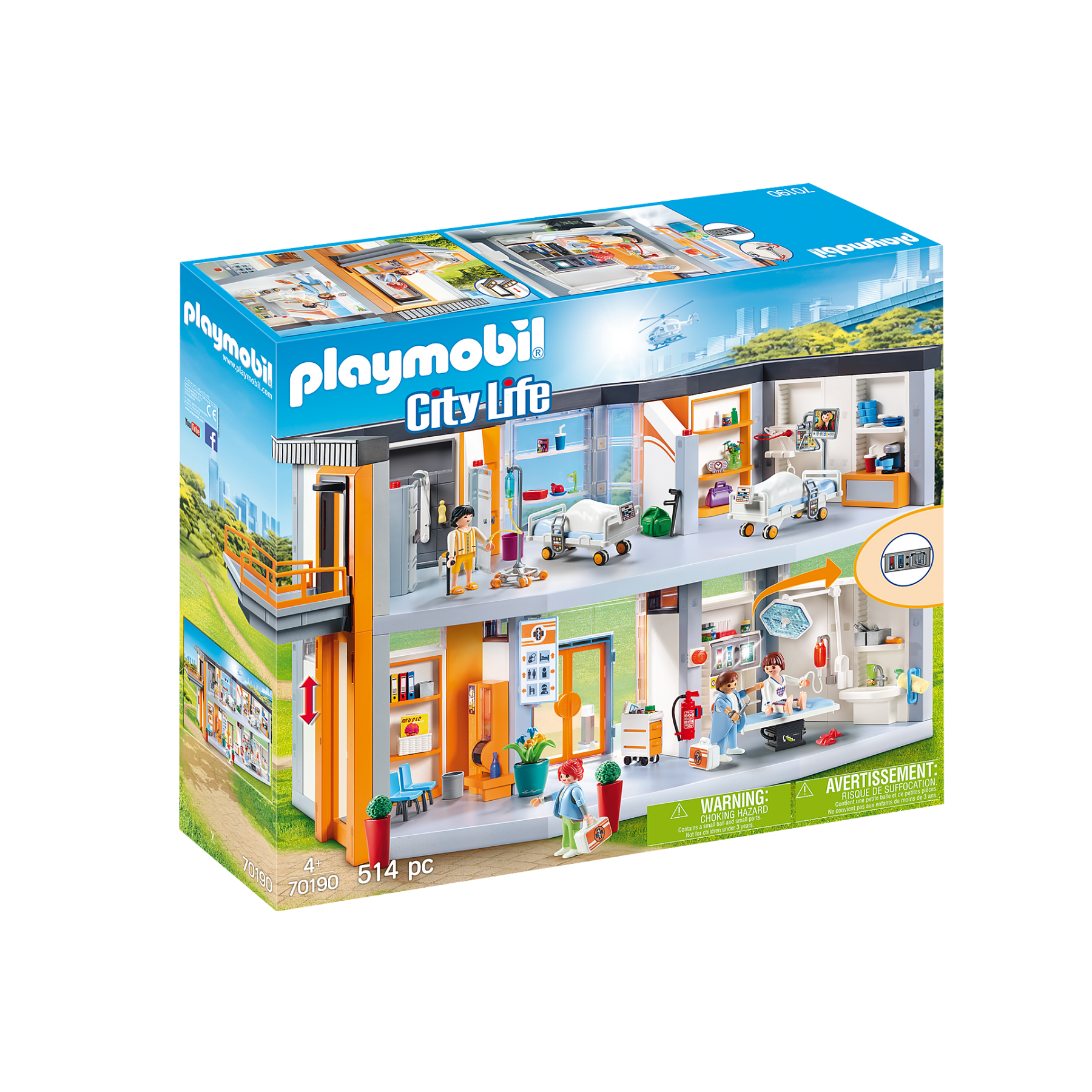 Playmobil - Large Hospital (70190)