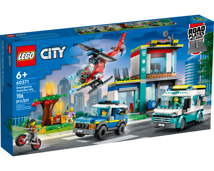 LEGO City - Emergency Vehicles HQ (60371)