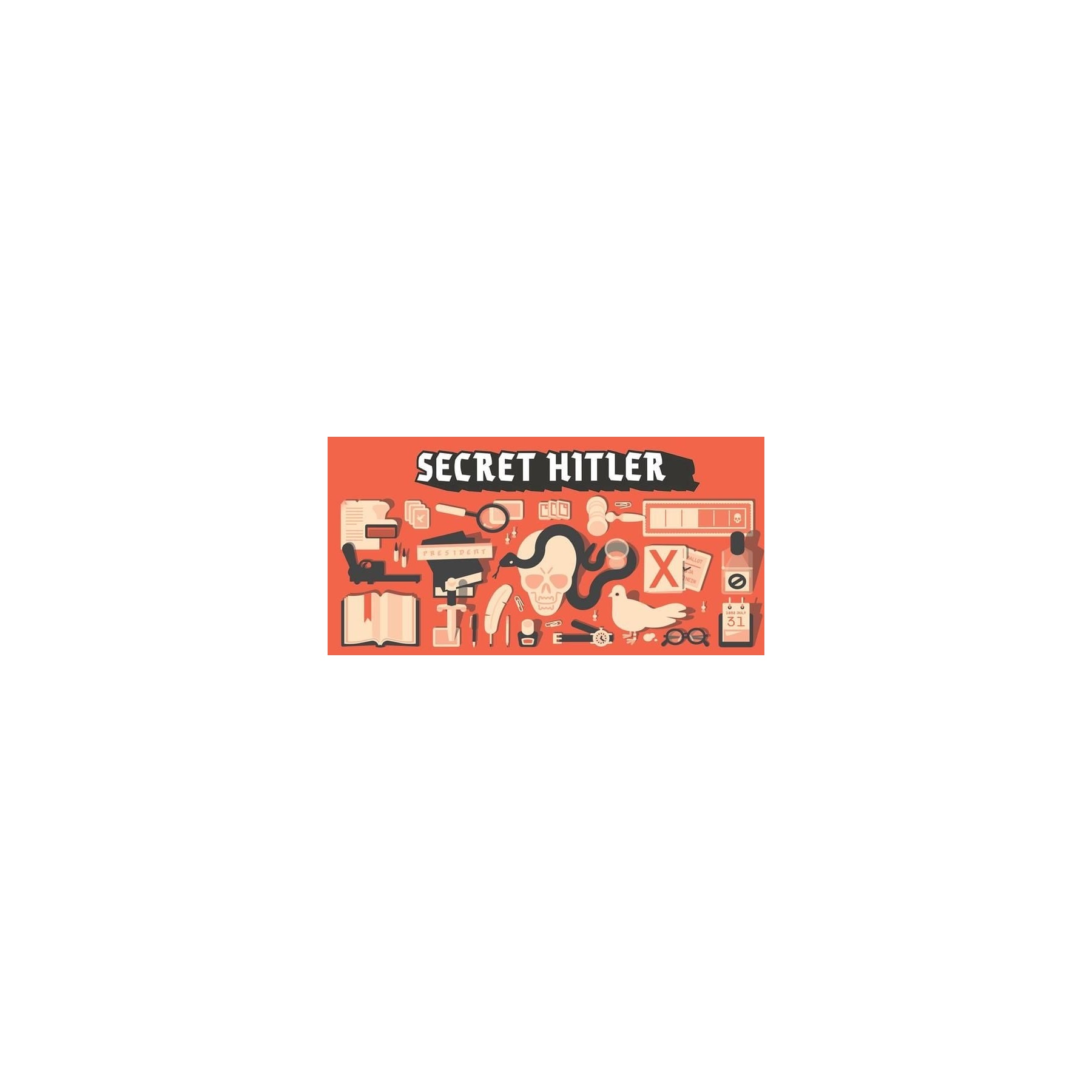 Secret Hitler - Boardgame (English) (SBDK7507)