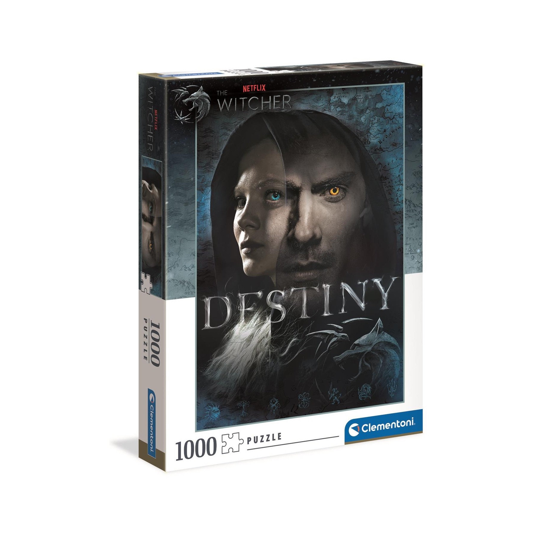 Rompecabezas Clementoni - 1000 Piezas - The Witcher (39591)_x000D_