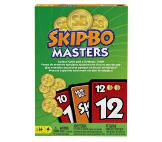 Mattel Games - Skip-Bo Masters (HJR21)