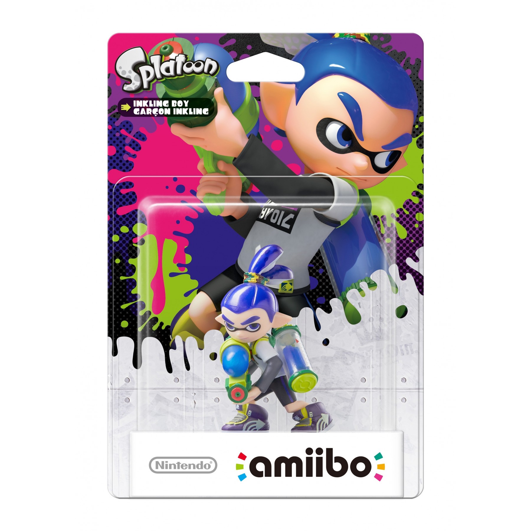 Nintendo Amiibo Figurine Inkling Boy (Splatoon Collection)