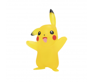 Pokemon - Figura de Batalla - Pikachu Translúcido (PKW2402)