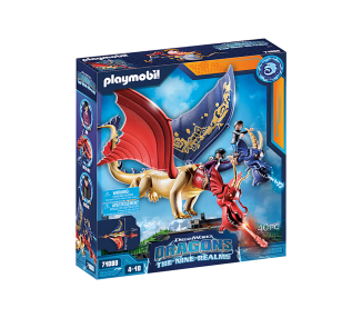 Playmobil - Dragons: The Nine Realms - Wu & Wei with Jun (71080)