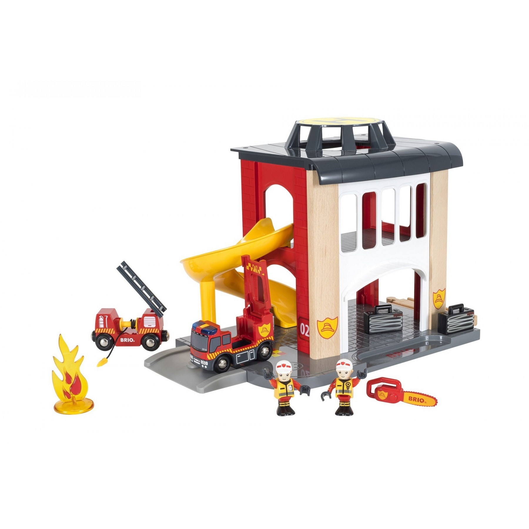 BRIO World - Rescue - Fire Station (33833)
