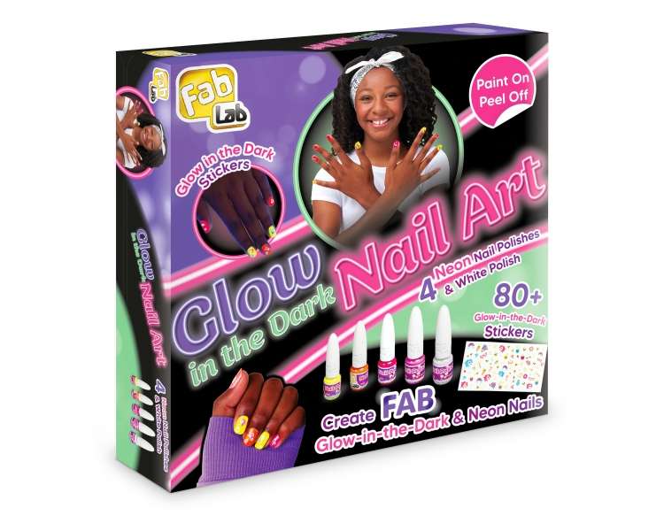 Fab Lab - Nail Art Glow in the dark - (30363)