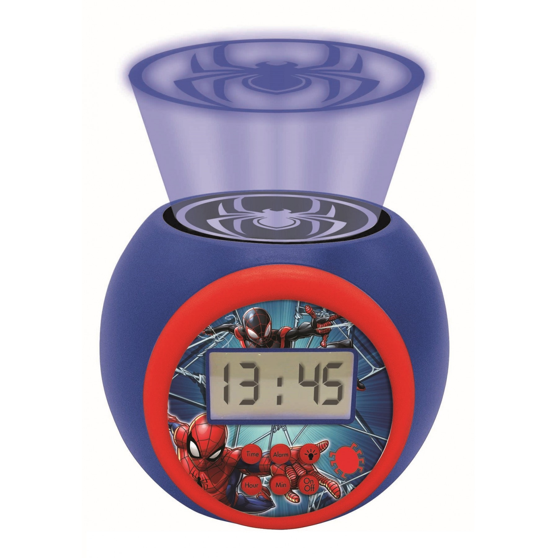 Lexibook - Spider-Man - Projector Alarm Clock (RL977SP)