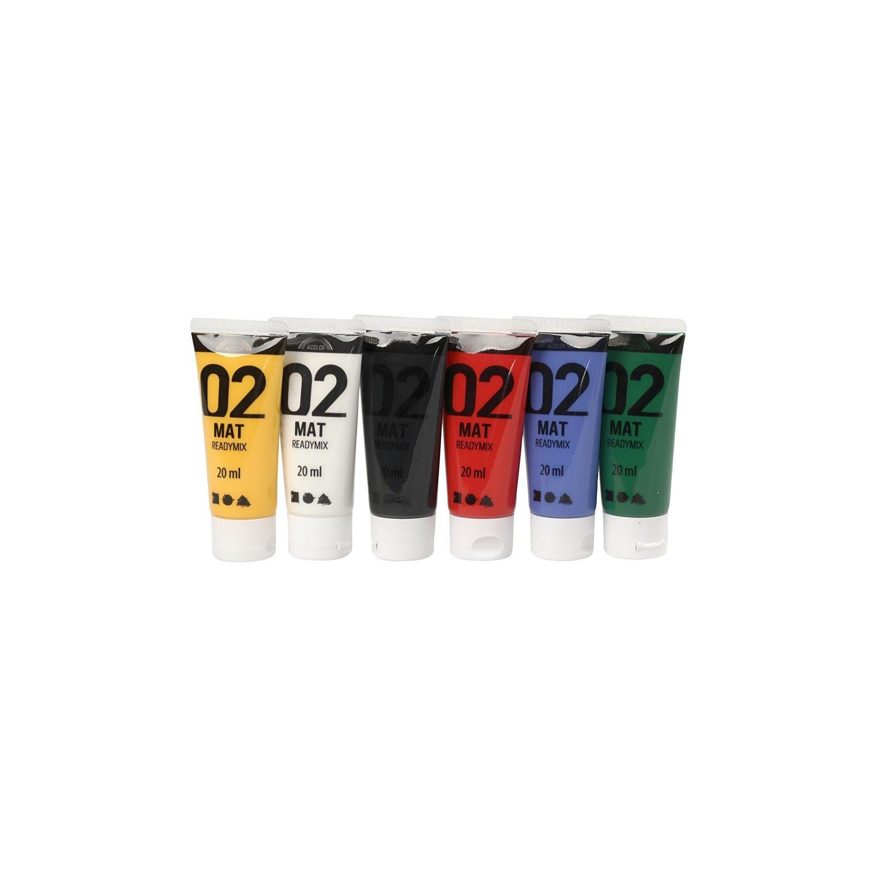 A-Color - Acrylic Paint - Matte - 6 x 20 ml (32101)