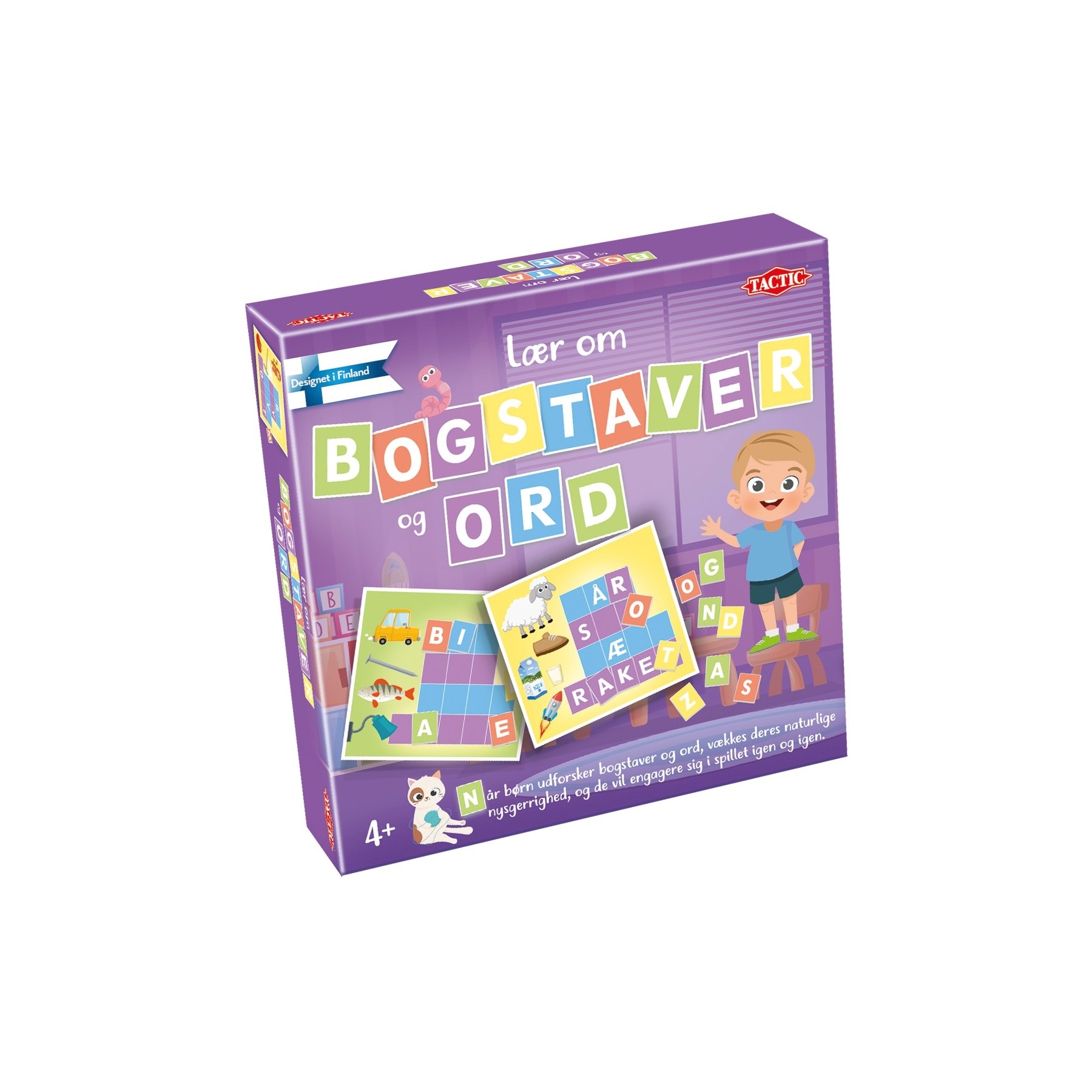 Tactic - Lær om - Bogstaver og ord (58317)