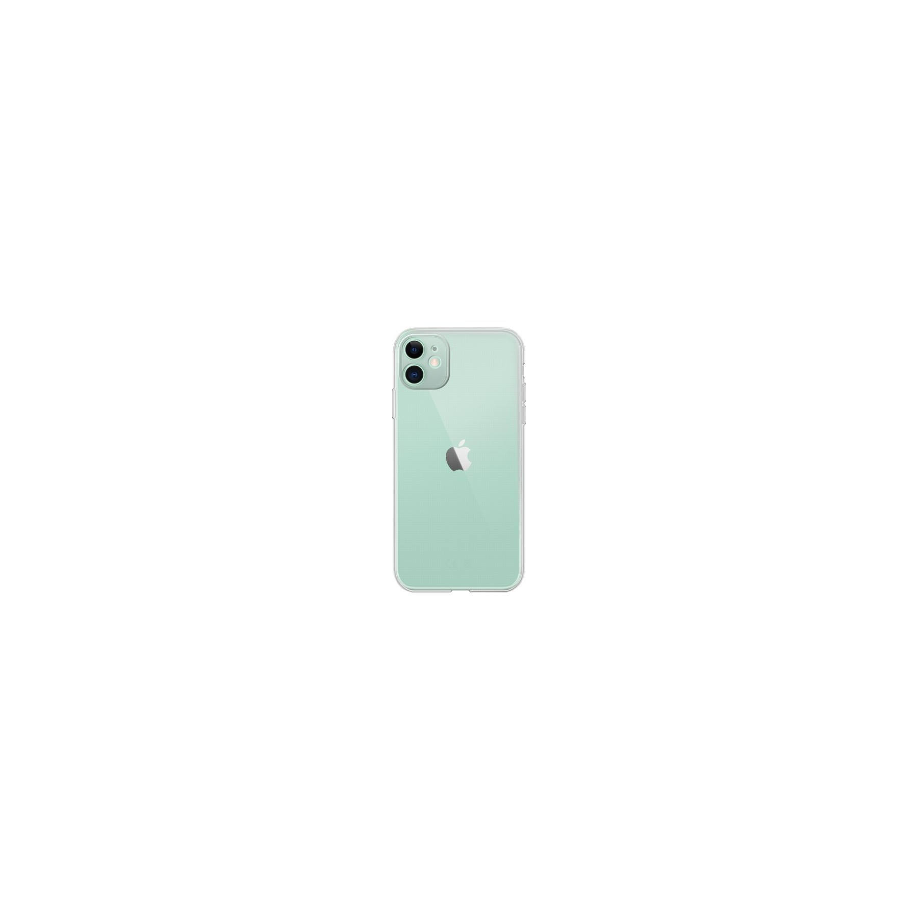 Funda Silicona iPhone 11 Transparente 2.0MM Extra Grosor
