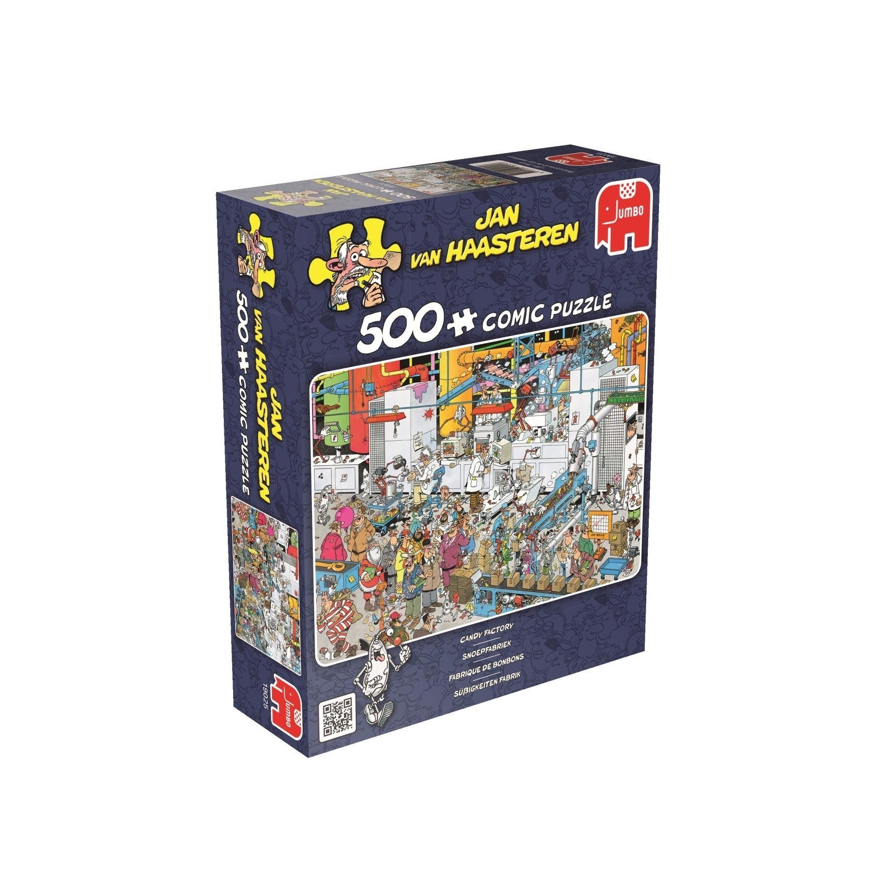Rompecabezas Jan van Haasteren - Fábrica de Dulces (500 Piezas) (JUM9025)
