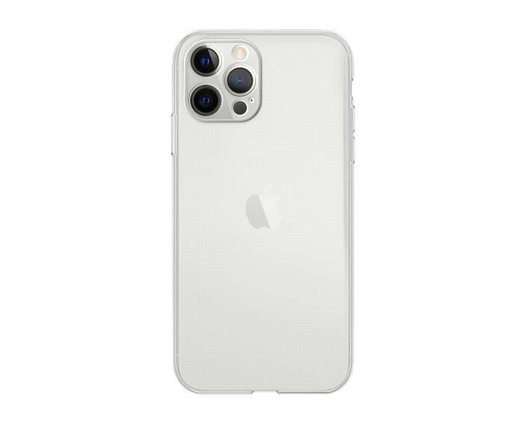 Funda Silicona iPhone 12 Pro Max Transparente 2.0MM Extra Grosor