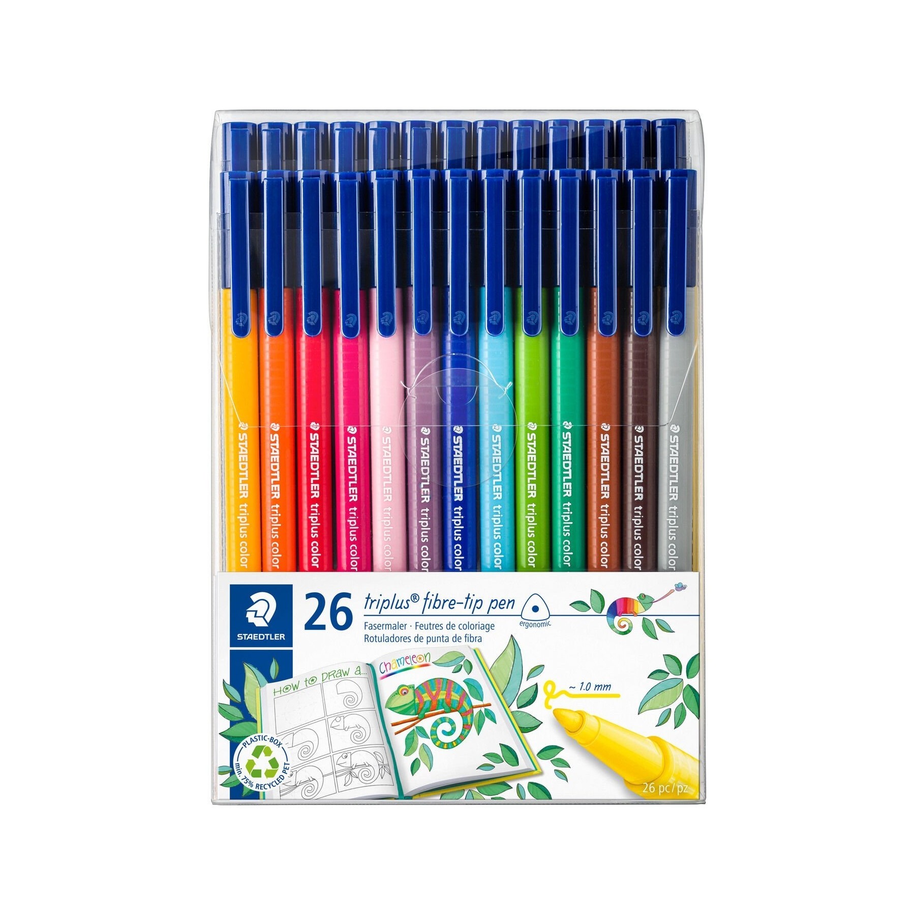 Staedtler, Triplus Color Brillante, 26 Piezas (323 Tb26)