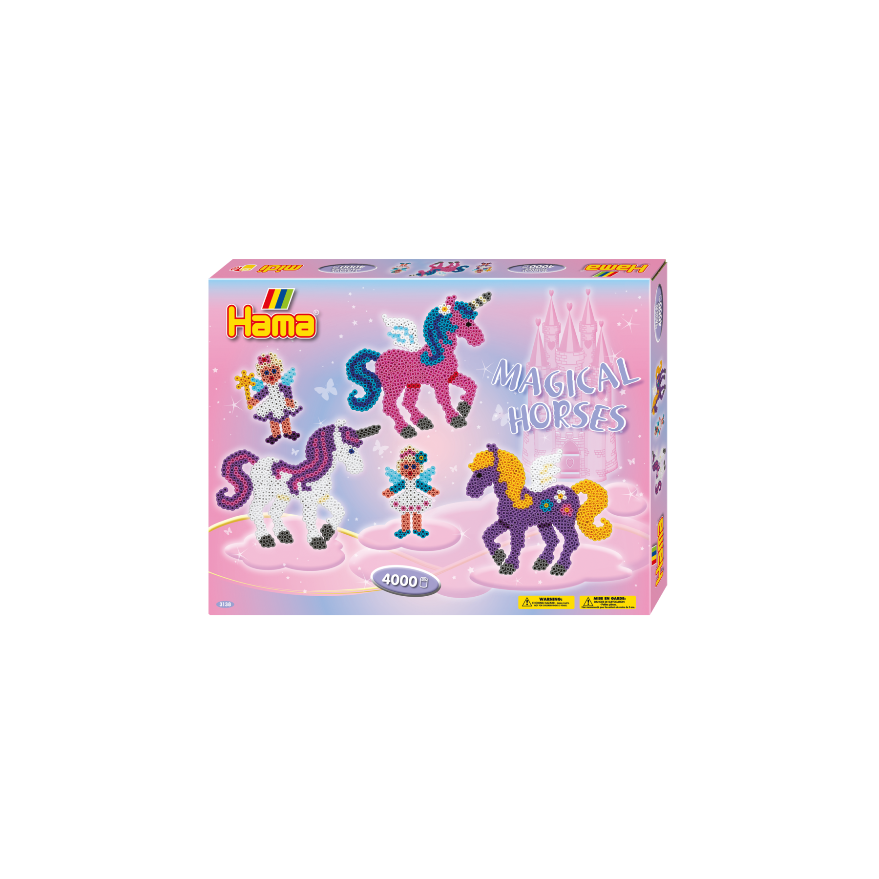 Hama - Midi Beads  - Giftbox - Magical Horses (3138)