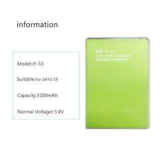 Battery For Jiayu S3 , Part Number: JY-S3