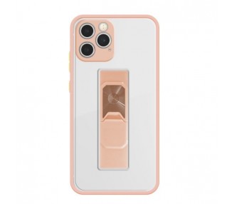 Funda Kickstand Antigolpe iPhone 12 6.1" con Imán y Soporte de Pestaña