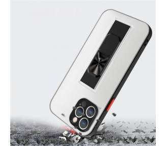 Funda Kickstand Antigolpe iPhone 12 6.1" con Imán y Soporte de Pestaña