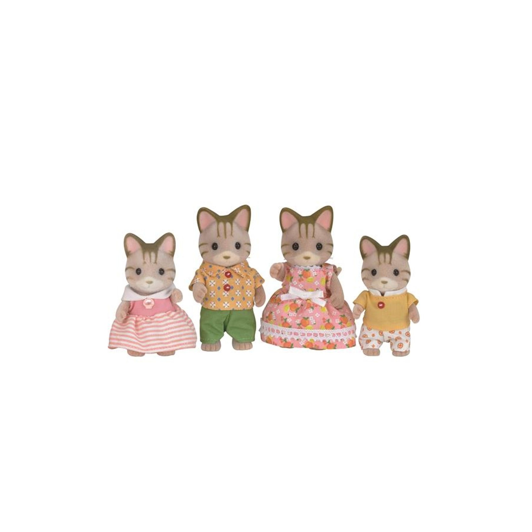 Sylvanian Families - Striped Cat Family (5180)