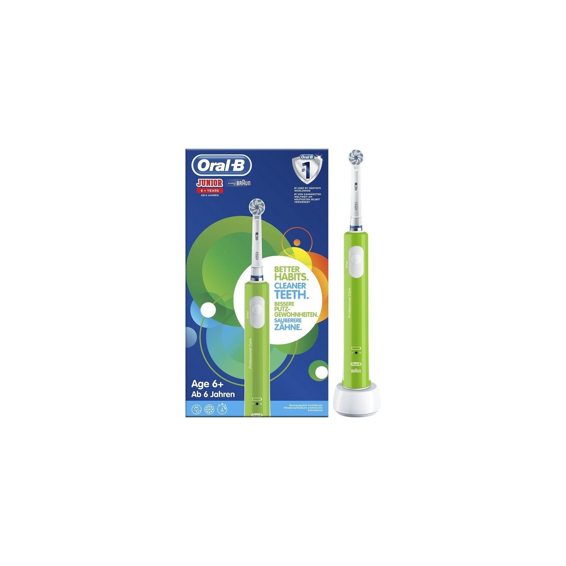Oral-B - Junior Green - Electric Toothbrush