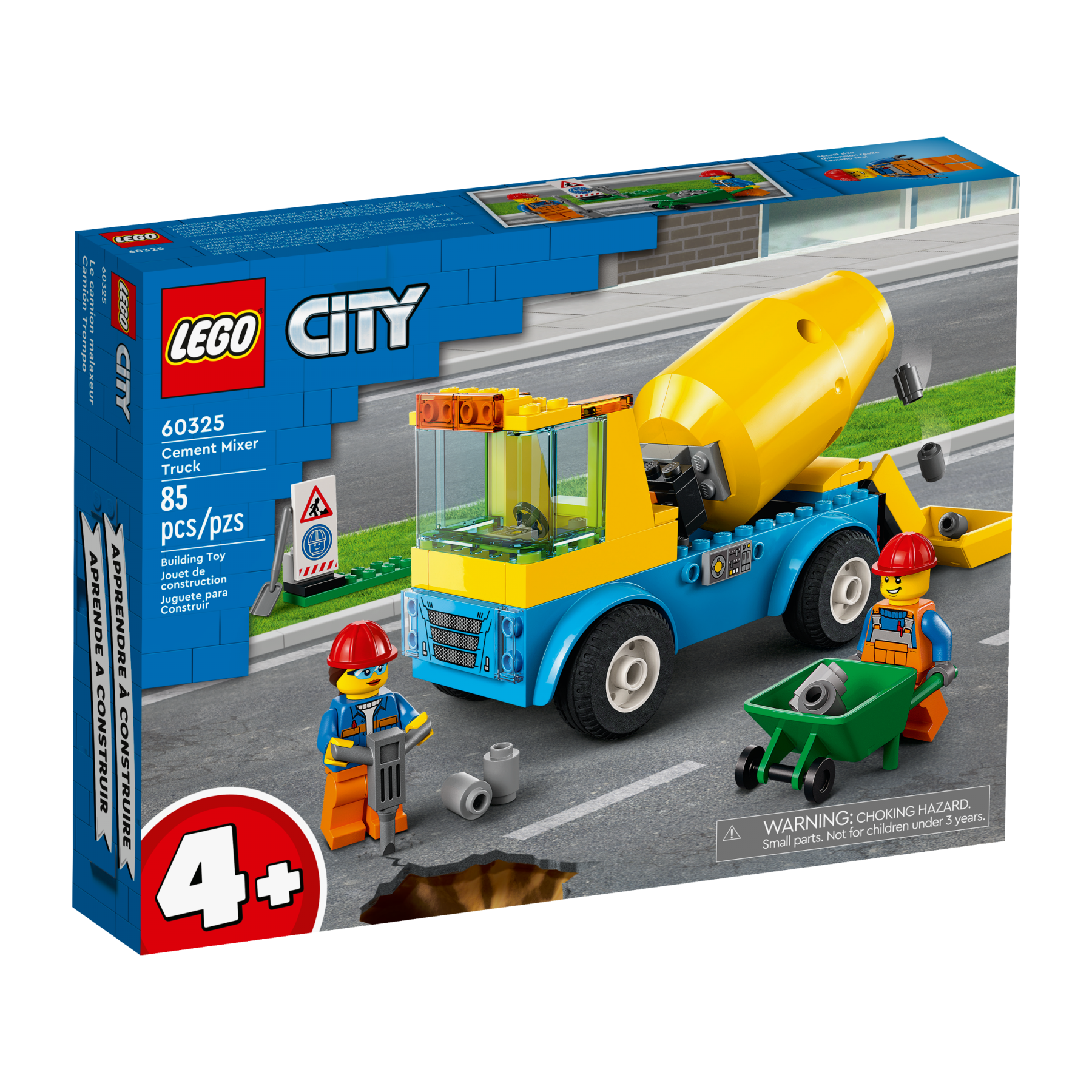 LEGO City - Truck with cement mixer (60325)