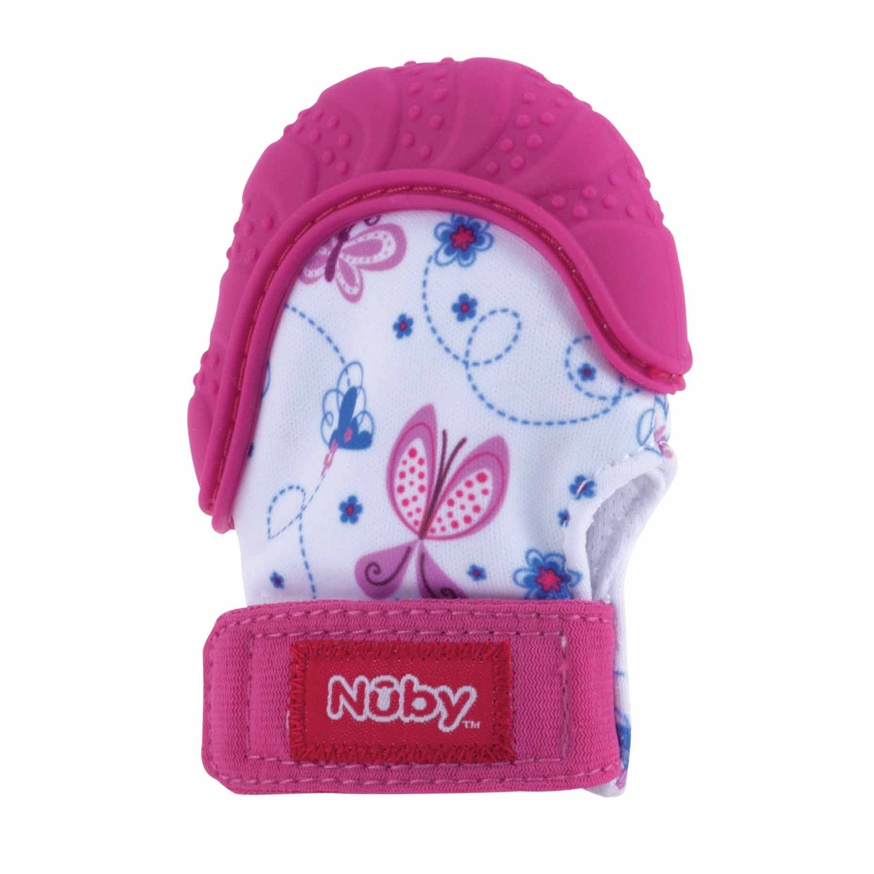 Nûby - Manopla para la dentición - Rosa (NU-NV6804PINK)