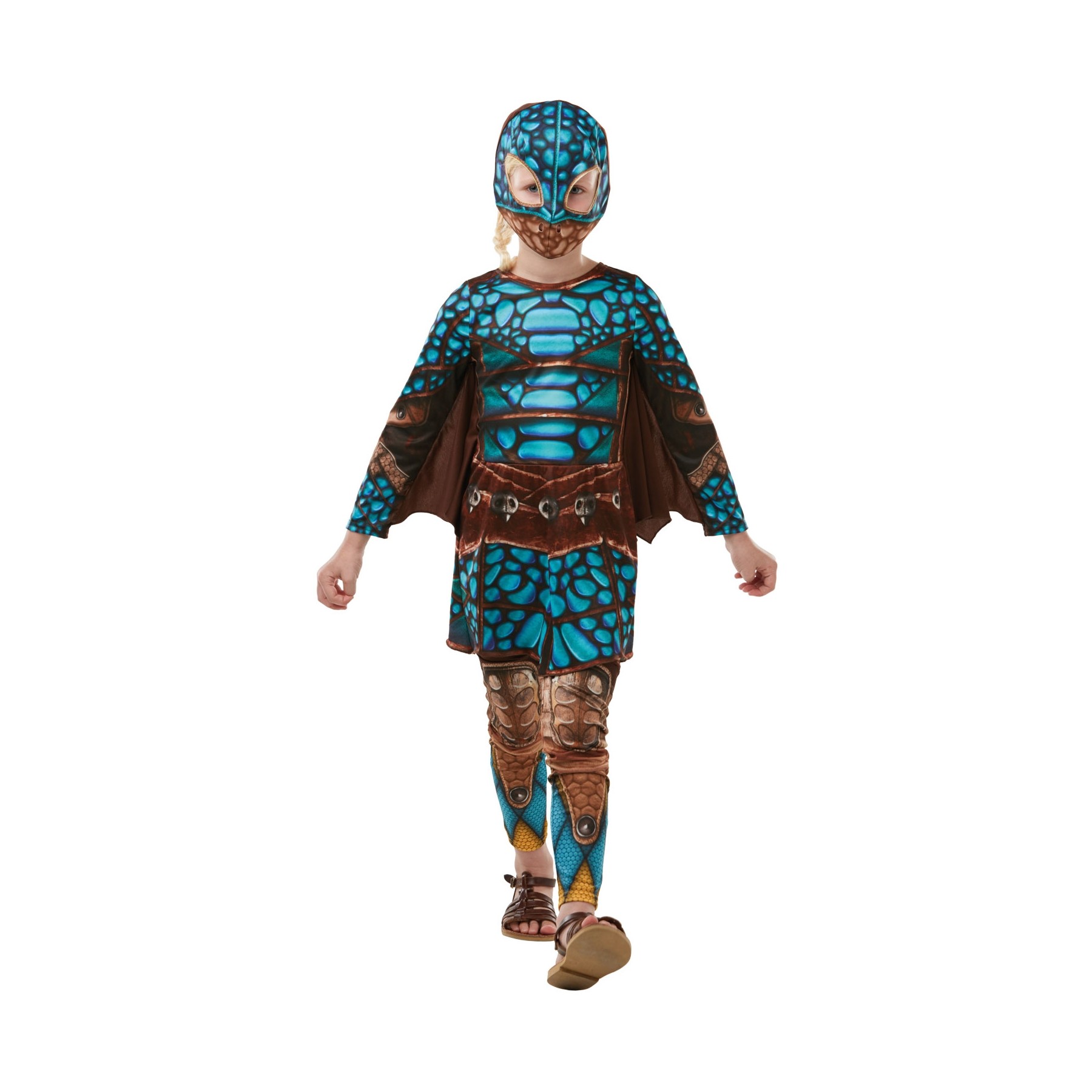 Rubies - How to Train your Dragon - Astrid Battlesuit Costume (116 cm)