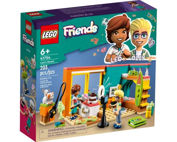 LEGO Friends, Habitación de Leo (41754)