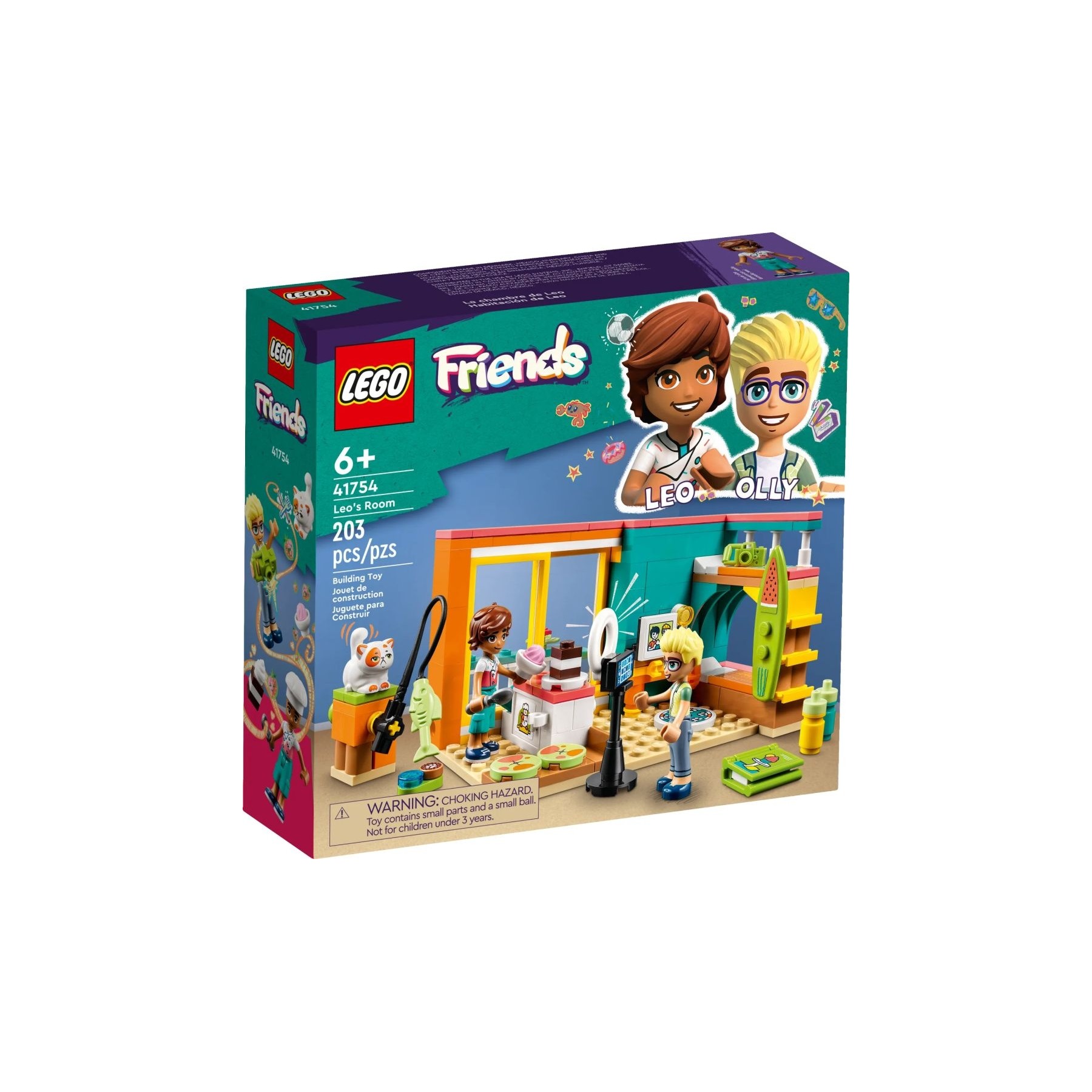 LEGO Friends, Habitación de Leo (41754)