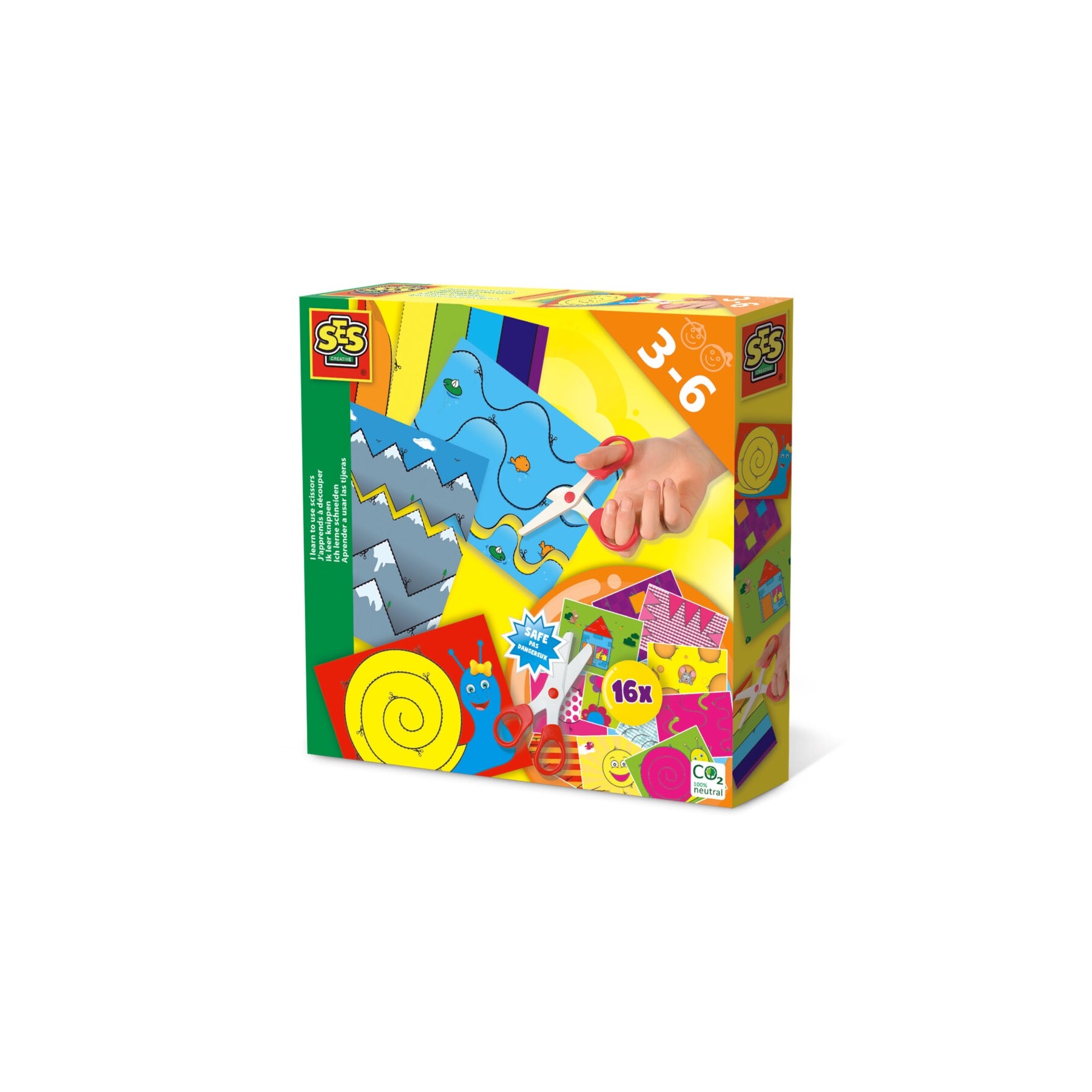 Ses Creative, Aprendo A Usar Tijeras, (S14809)