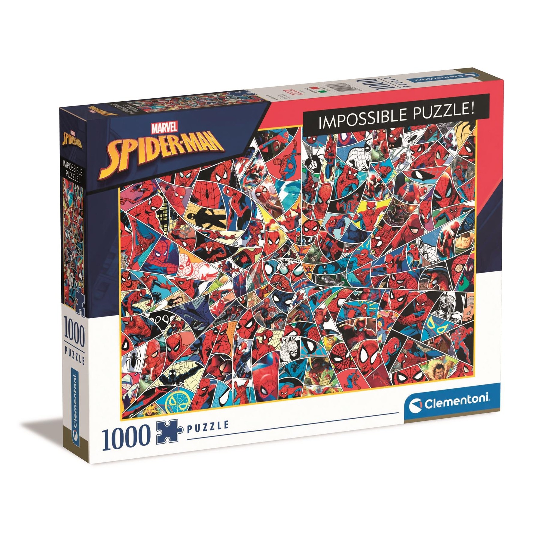 Rompecabezas Clementoni - Imposible 1000 Piezas - Spider-Man (39657)