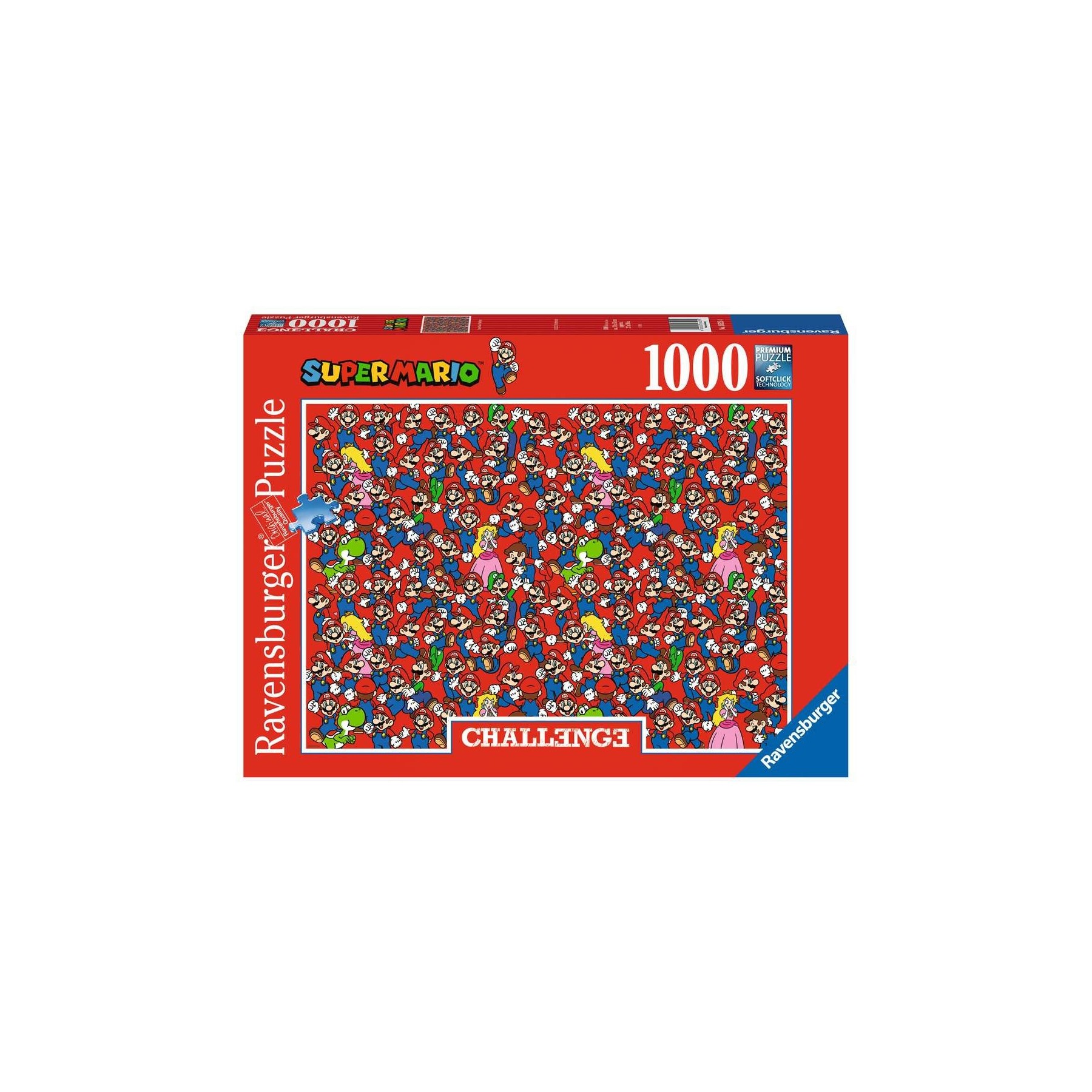 Rompecabezas Ravensburger - 1000 Piezas - Desafío - Super Mario Bros (10216525)