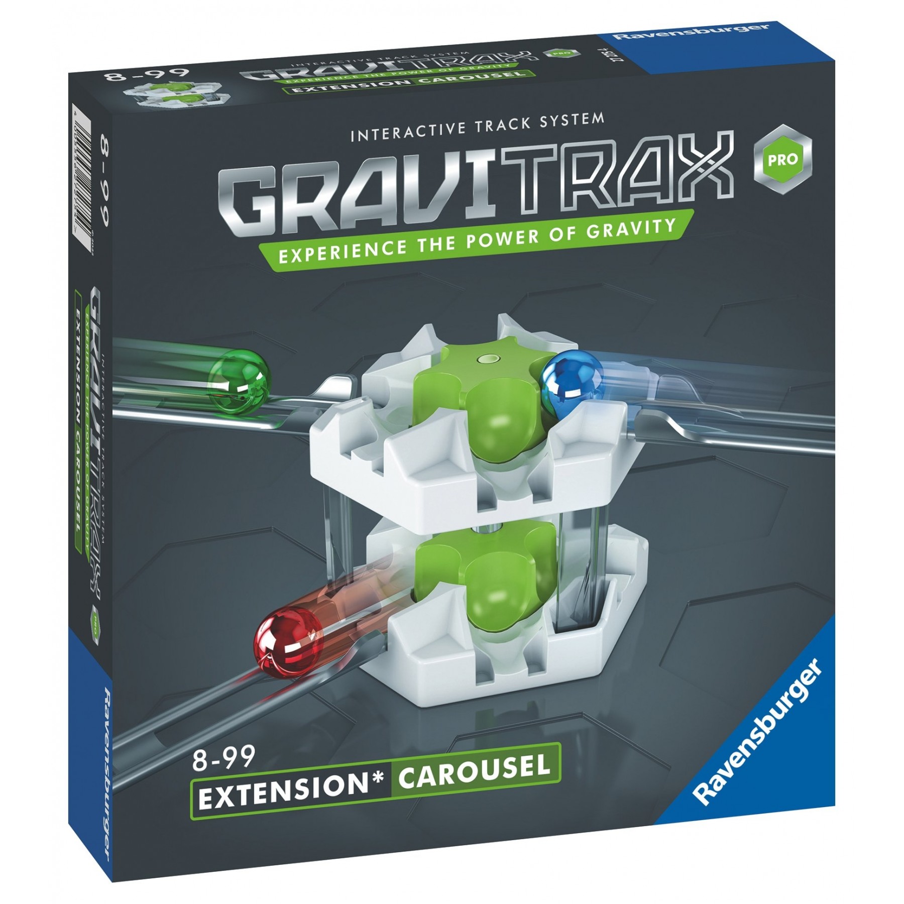 Ravensburger, Embalaje del Mundo del Carrusel GraviTrax PRO, (10927275)