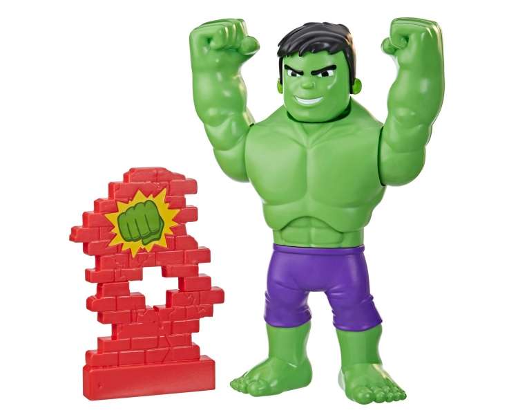 Spidey y sus increíbles amigos - Hulk Smash de Poder de 25 cm (F5067)