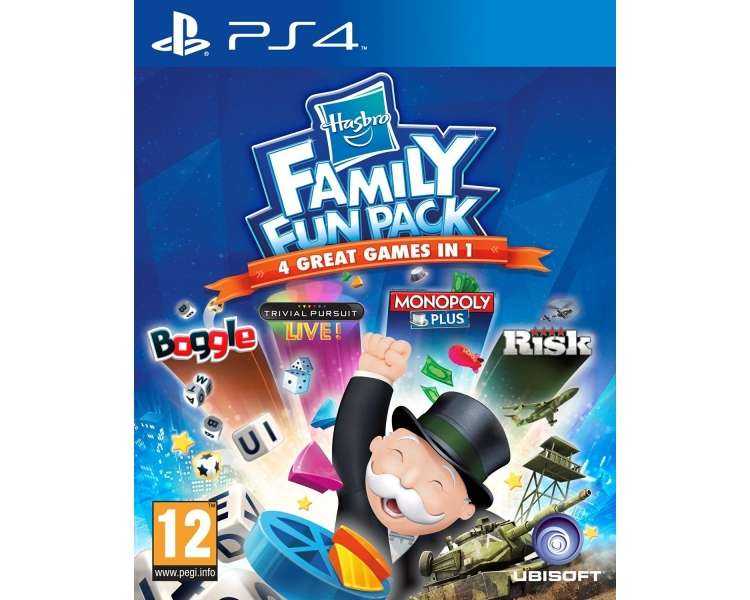 Hasbro Family Fun Pack Juego para Consola Sony PlayStation 4 , PS4