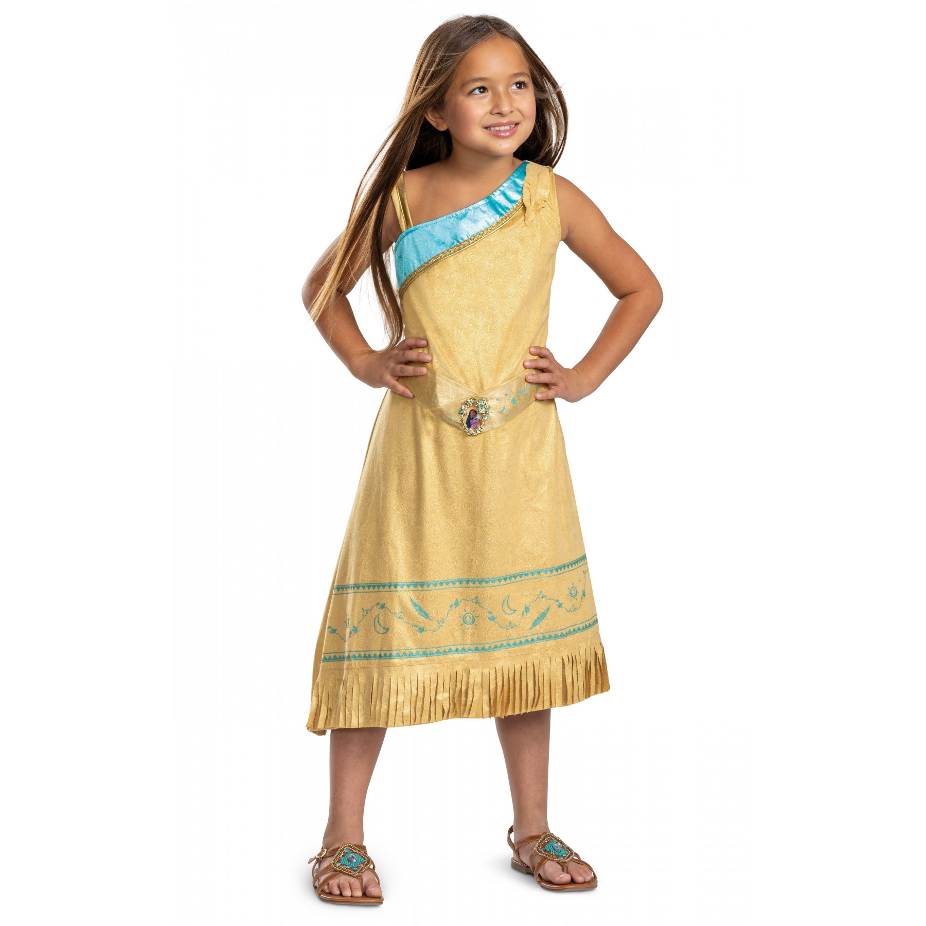 Disguise - Deluxe Costume - Pocahontas (116 cm) (140539L)