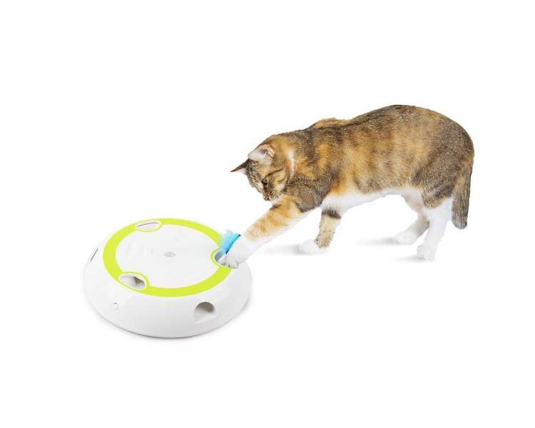All For Paws - Cat Toy Interactive Wack'A'Feather 27X27X5.5Cm - (787.7562)
