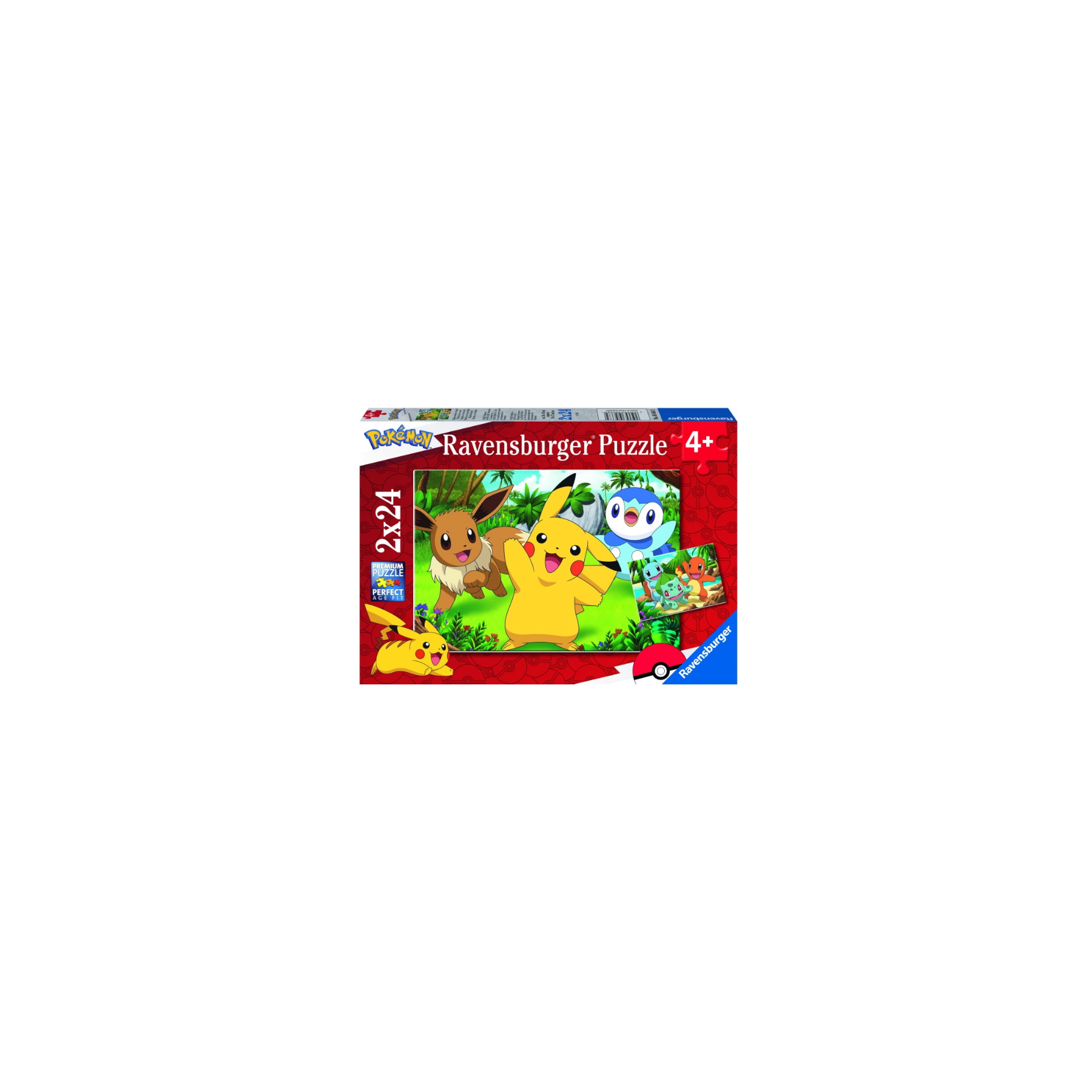 Rompecabezas Ravensburger - Pokémon 2x24 Piezas - (10105668)_x000D_