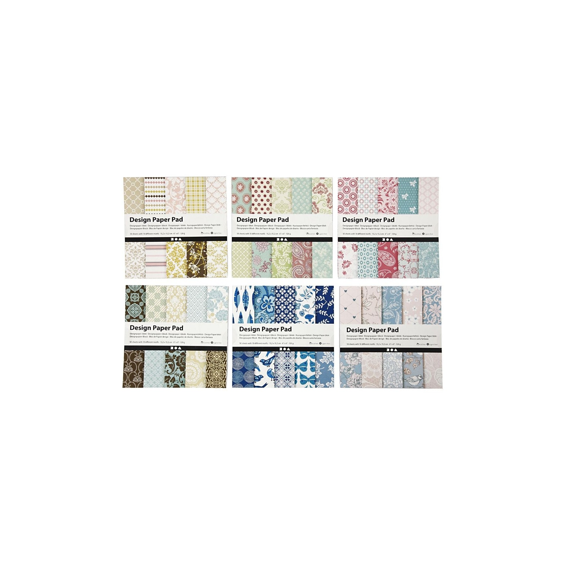 Kit De Bricolaje, Bloc De Papel De Diseño (225910)